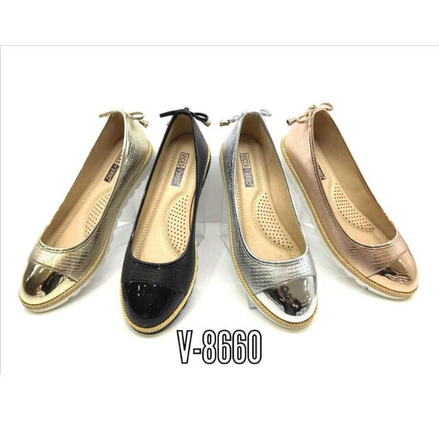 Damen Slipper Halbschuhe Ballerina