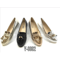 Damen Slipper Halbschuhe Ballerina