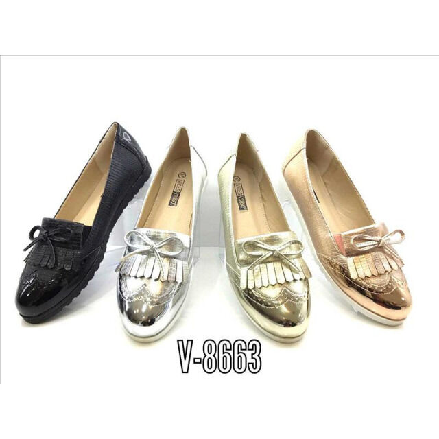 Damen Slipper Halbschuhe Ballerina