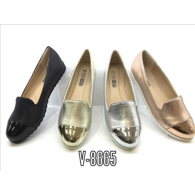 Damen Slipper Halbschuhe Ballerina