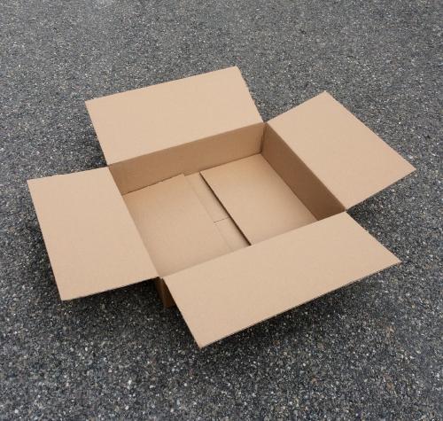 Versandkarton 1-wellig Innenmaße LxBxH 360x310x80mm 