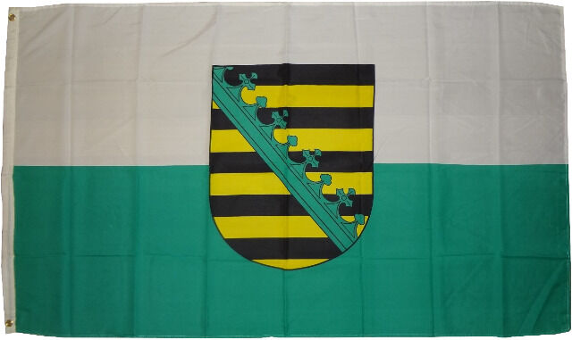 Flagge  Sachsen  90 x 150 cm