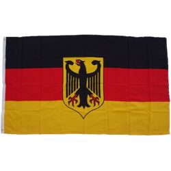 Flagge  Deutschland mit Adler  90 x 150 cm