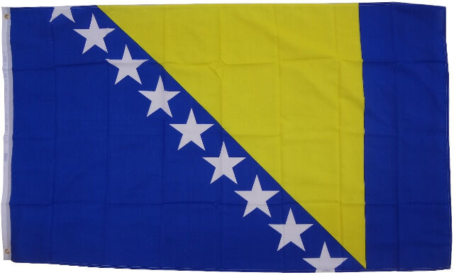 Flagge  Fahne Bosnien-Herzogowina  90 x 150 cm