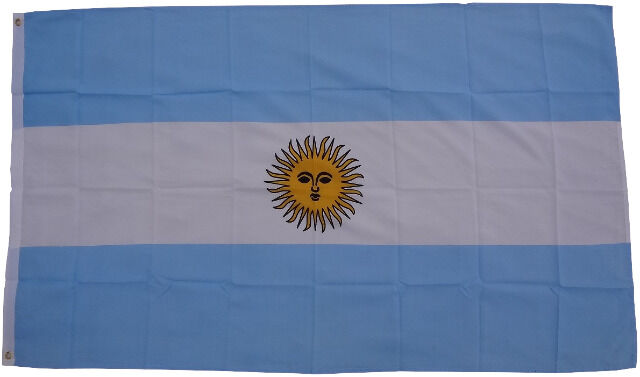 Flagge  Argentinien  90 x 150 cm