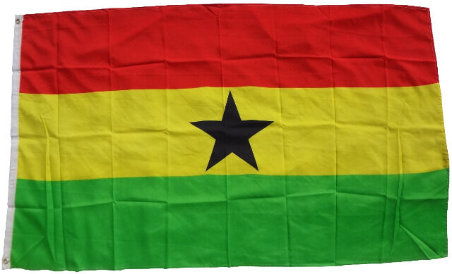 Flagge  Ghana  90 x 150 cm