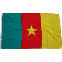 XXL Fahne Flagge  Kamerun  250 x 150 cm