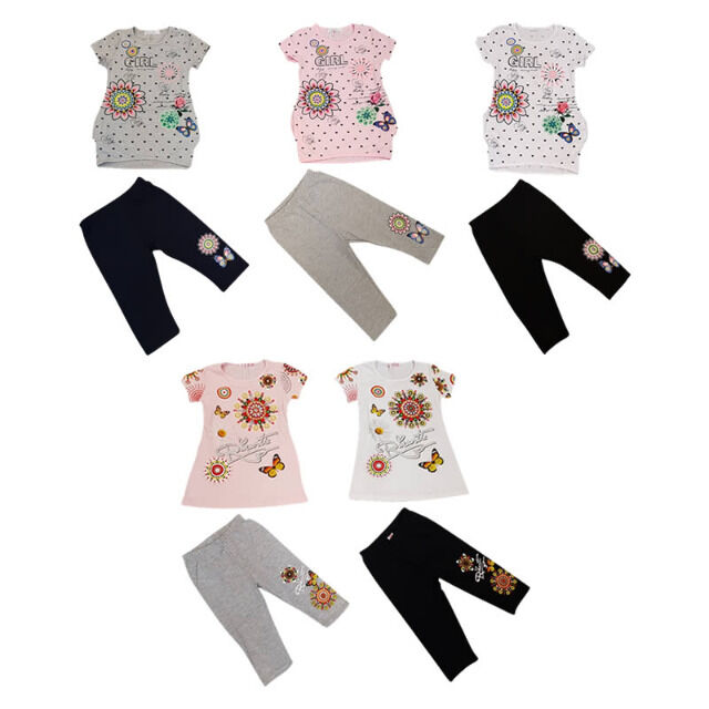 Kinder Mädchen Jogging Freizeit Sport Anzüge