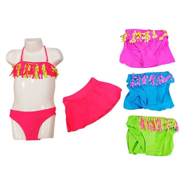 Mädchen Bikinis Bademode 3-teilig