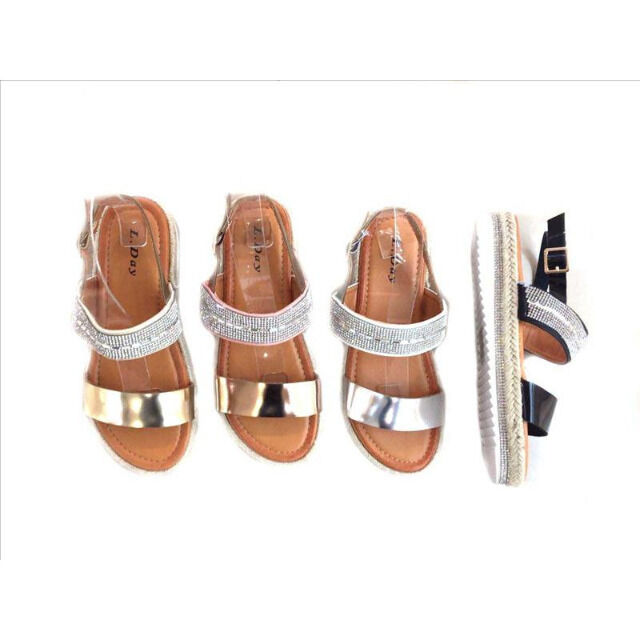 Damen Sommer Sandalen Slipper Schuhe
