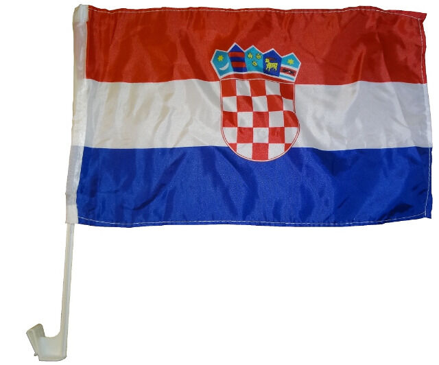 AutoFlagge  Kroatien 30 x 40 cm