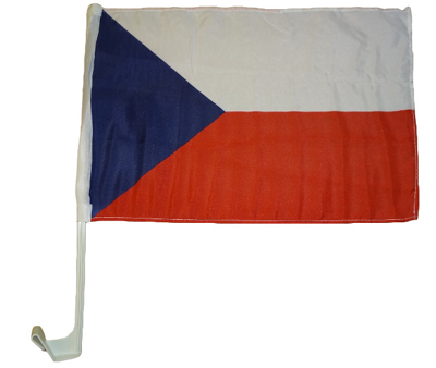 AutoFlagge  Tschechien 30 x 40 cm