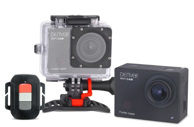 DENVER ACK-8058W 4K Action Cam Sportkamera mit WLAN und Weitwinkel