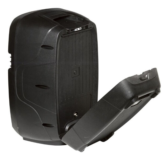 Denver DJ-200 portables Bluetooth DJ Mischpult mit Lautsprecher und Mikrofon