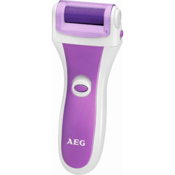 AEG Hornhautentferner PHE 5642 weiß-lila Pediküre Hornhaut Fußpflege