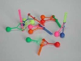 Click Clack mit Ball; Klein - Spielzeug / Streuartikel Wurfartikel f Tombola Geschenk Kindergarten