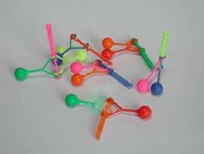 Click Clack mit Ball; Klein - Spielzeug / Streuartikel Wurfartikel f Tombola Geschenk Kindergarten