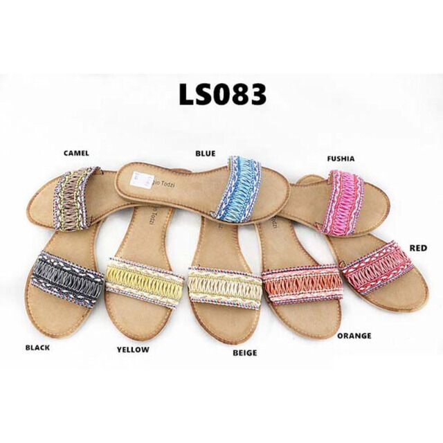 Damen Sommer Sandalen Slipper Schuhe