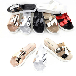 Ladies summer sandals slip-on shoes