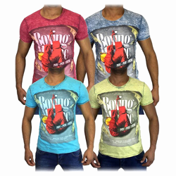 Herren Freizeit T-Shirt Oberteil Gr. S-XL je 4,75 EUR