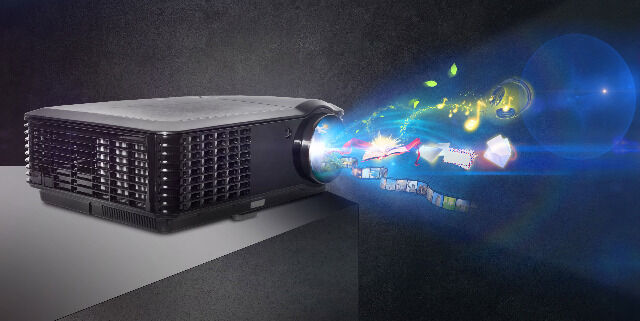 GoClever Cineo Vivid LED HD Beamer 2800 Lumen Projektor Heimkino 1080p