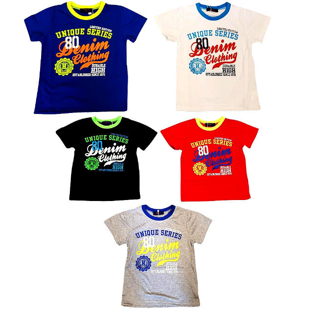 Kinder Jungen Frühling Sommer Freizeit Shirts Gr. 2-12 J. je 2,90 EUR