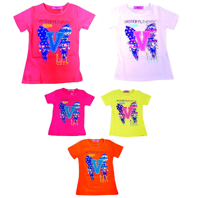 Kinder Mädchen Teenie Shirts für 2-12 J. je nur 2,90 EUR
