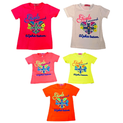 Kinder Mädchen Teenie Shirts für 2-12 J. je nur 2,90 EUR