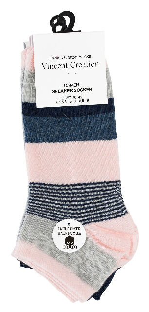 Vincent Creation® Damen Sneakersocken 