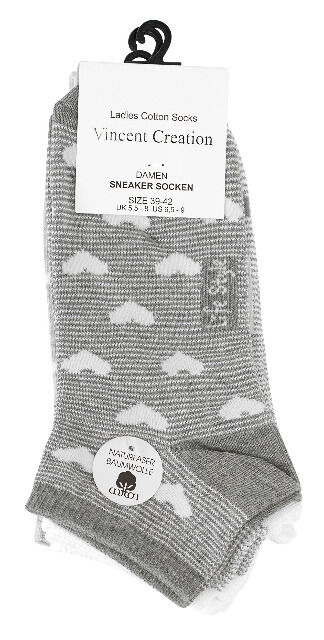 Vincent Creation® Damen Sneakersocken 