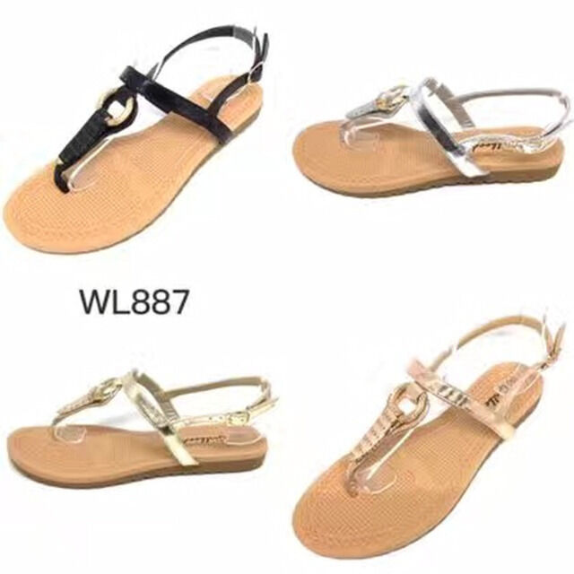 Damen Sommer Sandalen Slipper Schuhe