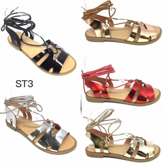 Damen Sommer Sandalen Slipper Schuhe