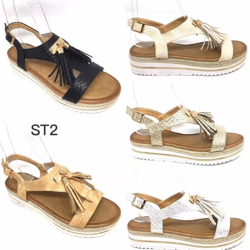 Ladies summer sandals slip-on shoes