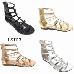 Ladies summer sandals slip-on shoes