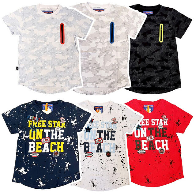 Kinder Jungen Frühling Sommer Freizeit Shirts Gr. 4-14 J. je 5,95 EUR