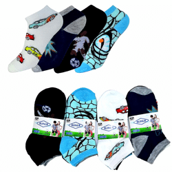 Kinder Jungen Mädchen Socken Baumwolle MIX Gr. 23-38 für 0,29 EUR