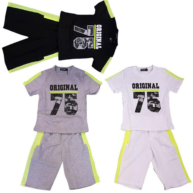 Kinder Jungen Sets Oberteil plus Hose 4-14 J. je Set 7,25 EUR