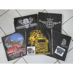 T-Shirt LP-verpackt LKW Motiv Shirts S M L Xl Xxl
