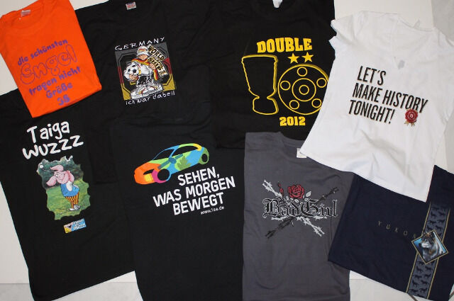 T-Shirt S M L Xl Xxl Fun Shirts mit Print aus allen Bereichen