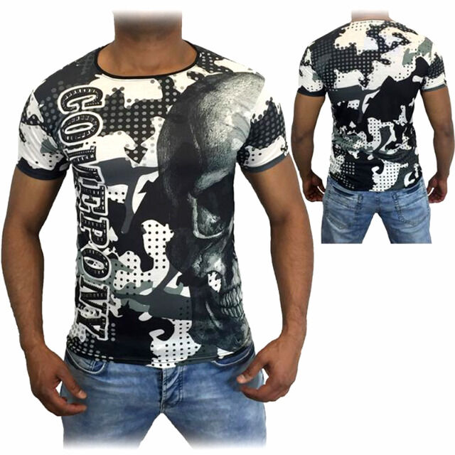 Herren Freizeit T-Shirt Oberteil Gr. S-3XL je 7,75 EUR