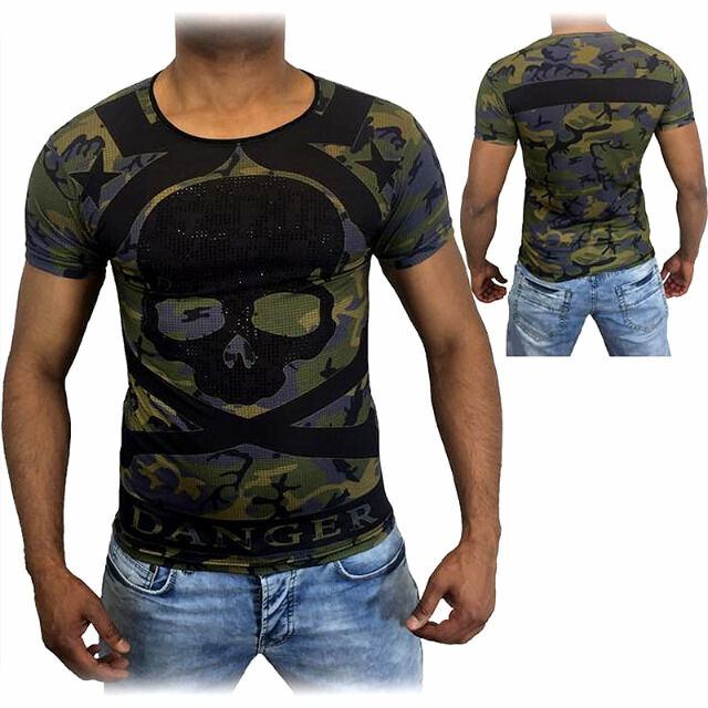 Herren Freizeit T-Shirt Oberteil Gr. S-3XL je 7,75 EUR