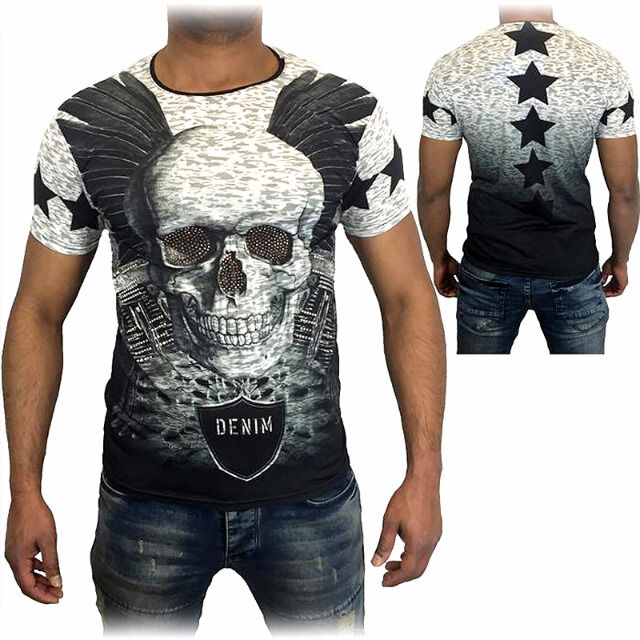 Herren Freizeit T-Shirt Oberteil Gr. S-3XL je 7,75 EUR