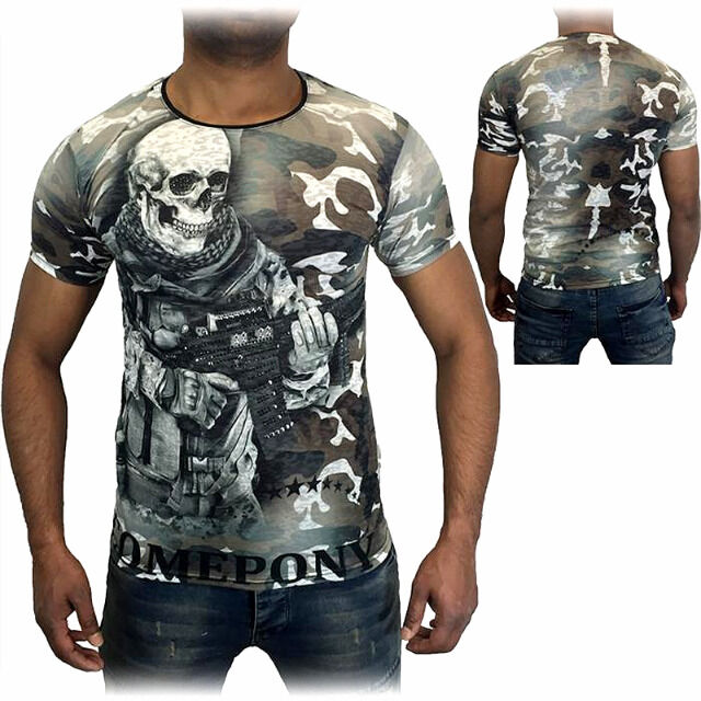 Herren Freizeit T-Shirt Oberteil Gr. S-3XL je 7,75 EUR