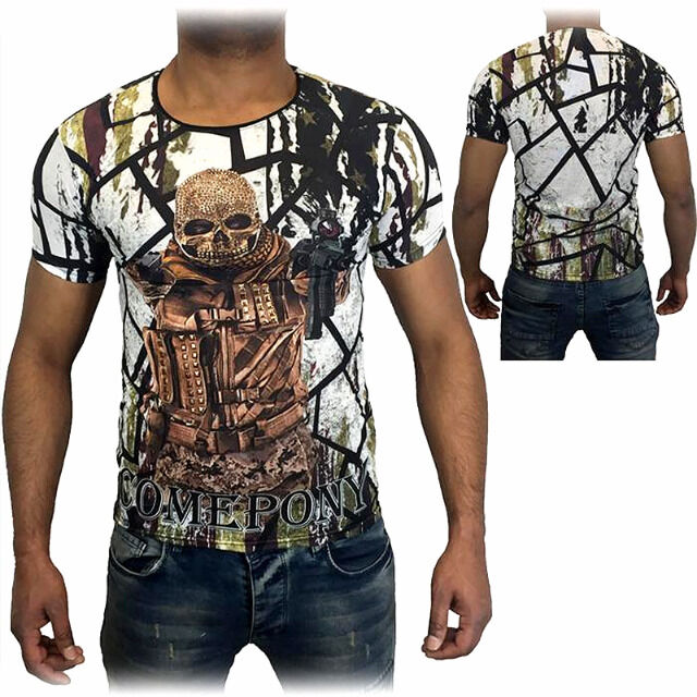 Herren Freizeit T-Shirt Oberteil Gr. S-3XL je 7,75 EUR