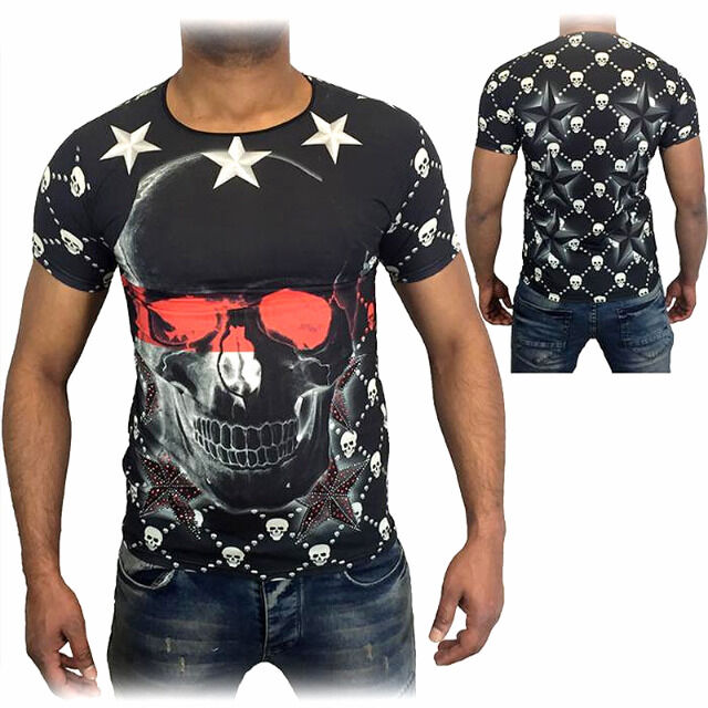 Herren Freizeit T-Shirt Oberteil Gr. S-3XL je 7,75 EUR