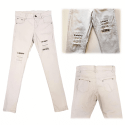 Modische Kinder Mädchen Jeans Hosen für 4-14 J. je 9,25 EUR