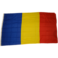 Flagge Rumänien 90 x 150 cm Fahne mit 2 Ösen 100g/m² Stoffgewicht