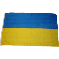 Flagge Fahne Ukraine 250 x 150 cm mit 3 Metallösen Hissflagge
