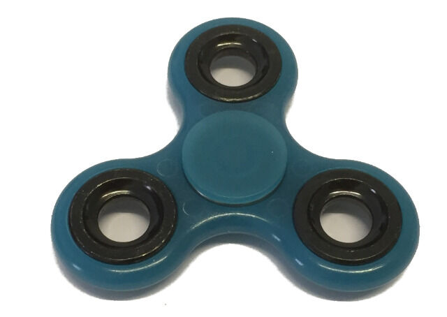 Fidget Finger Hand Spinner Glow in the Dark mit Profi Kugellager 4 Farben fluoreszierend gelb grün blau rot Kreisel