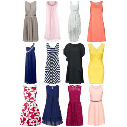 Damen Kleider Mischpaket